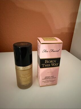 Too Faced Born This Way Foundation - Pink Box with Black Cap